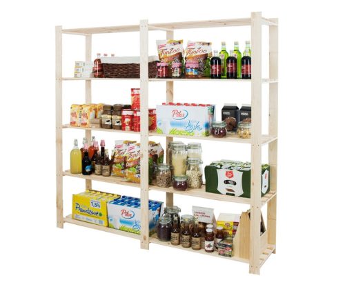  Holzspielzeug-Bücherregal 170X170X38 5St