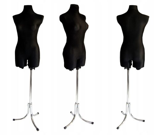 Universelle schwarze Damenschaufensterpuppe