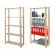 Bücherregal aus Holz 170X80X28 5St