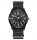  UHR, MILITÄRSTIL, NATO-ARMBAND, SCHWARZ