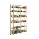  Holzspielzeug-Bücherregal 220X170X28 7St