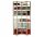  Wamar Lagerregal aus Holz, 220 x 80 x 38 cm, max. 40 kg pro Regal
