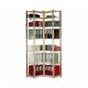  Wamar Lagerregal aus Holz, 220 x 80 x 38 cm, max. 40 kg pro Regal