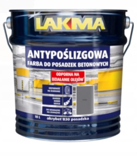 Lakma Acrylfarbe 011-10-002-0012 grau 10 l