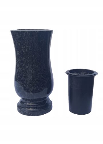 Vasen – modern und traditionell Granitsteinvase 14 x 28 cm