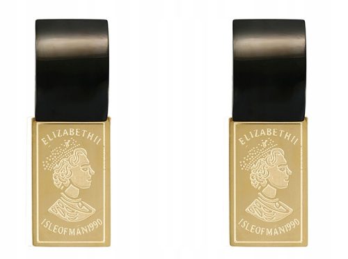  SCHWARZGOLD-OHRRINGE CHIRURGENSTAHL ELIZABETH