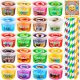  20× Miracles on a Stick Zuckerwattegerät Set mit 20 farbigen Zuckern für Zuckerwatte, mehrfarbig 1 W + 14 weitere Produkte