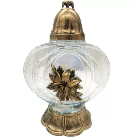  Wunderschöne moderne Kerzenuhr Lilie, groß und massiv