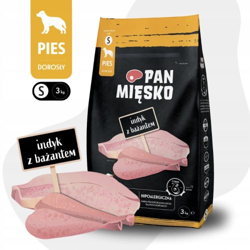  Hundefutter Mr. Meat Truthahn mit Fasan 3kg
