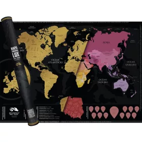  Scratch Map LUX Sprache PL Polnisch Scratch Map