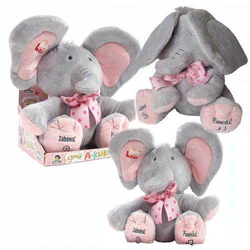 Madej Interaktiver Plüschelefant A Kuku 24cm