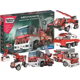  Clementoni Mechanics Feuerwehrauto-Baukasten 540 Teile