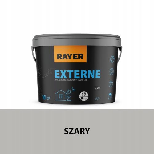 Acrylfarbe für Beton, Fassaden und Wände Rayer 10 l matt