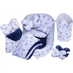  BABYMAM BABY COCOON NEST MINKY SPIELER 7 ELEMENTE.