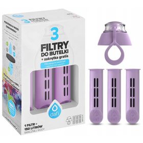  DAFI-Flaschenfilter (3 Stk.) + JAGODA-Kappe