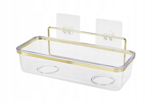 Badezimmerregale 1-stöckiges goldenes Badezimmerregal