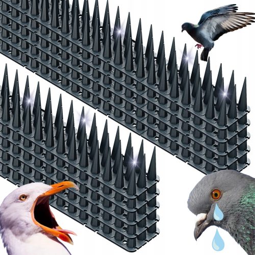  Krono-Plast Spikes gegen Katzen, Marder, Mäuse und Ratten, Vögel und Waldtiere