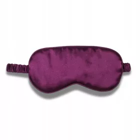  BKBY Satin-Augenbinde, hellviolett, mehrfarbig