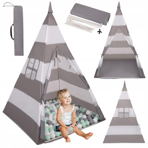 TIPI-ZELT FÜR KINDER Tipi WIGWAM 100 BÄLLE