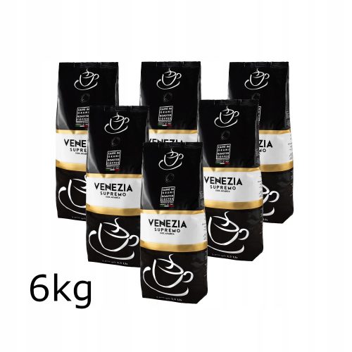  Venezia Supremo 100 % Arabica-Kaffeebohnen 6 kg