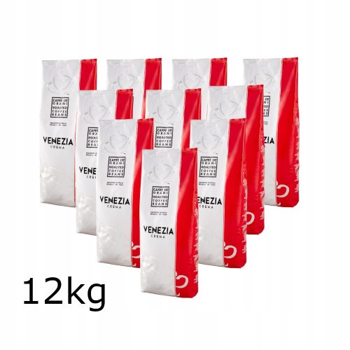  Venezia Crema Kaffeebohnen Italienisches Arabica Robusta Set 12kg