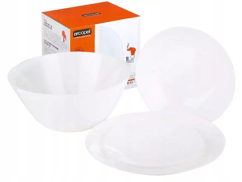 Abendessenservice Arcopal Zelie Tafelservice 19-tlg.