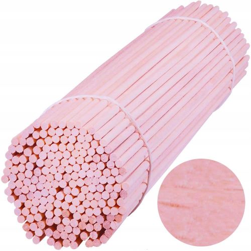  Zuckerwattegerät Miracles on a Stick Zuckerwattestäbchen RUND BUCHE 40 cm beige/braun 1 W