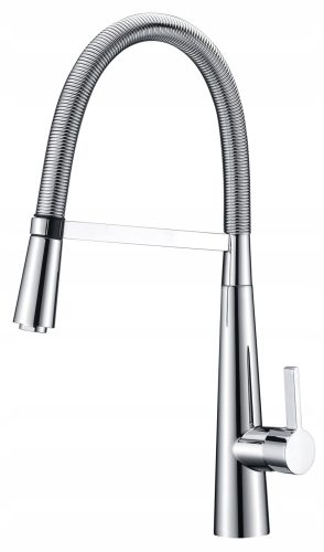 Moderno Elena Standküchenarmatur, Silber