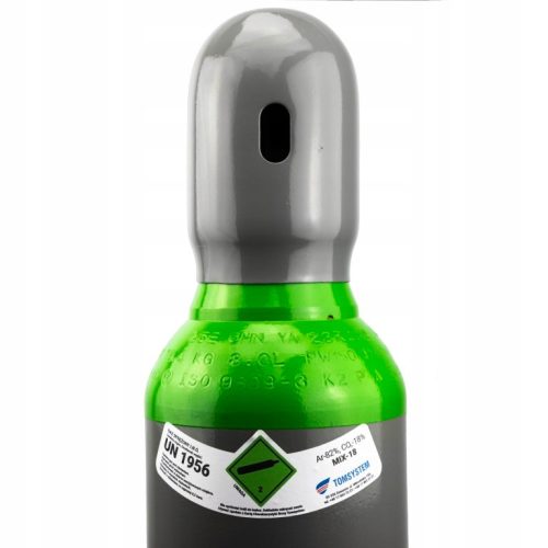 MISCHGASFLASCHE 8L (ARGON 82 % + CO2 18 % – VOLL)