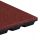  Gummiplatte 100x100x4cm rot 3016 Spielplatz