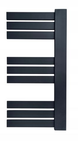  Wasserbadheizkörper Scarlet 412 W 400 x 800 mm schwarz