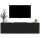 Hängender TV-Schrank Glamour Black MAT Kommode 150 cm