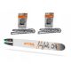 Führungsschiene + Kettensatz FÜHRUNGSSCHIENE + 2 KETTEN 35 cm 3/8 1,3 ORIGINAL STIHL 017 018 023 025 MS1230