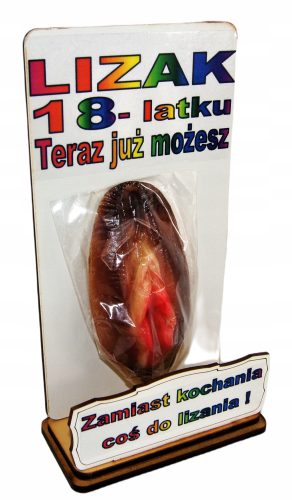 Lustiges Lollipop-Geschenk zum 18. Geburtstag für Gentleman