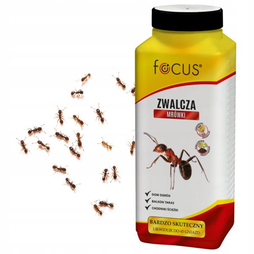  Focus Anti-Ameisen-Pulver 0,45 kg 450 ml