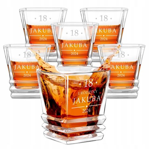 Gläser und Tassen Murrano Whiskygläser 280 ml 6 Stk.