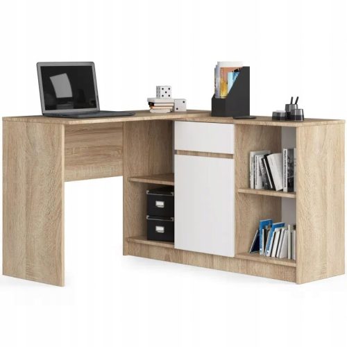  Eckschreibtisch Chord Set CLP B-17 120 x 126 x 79 cm Sonoma-Eiche