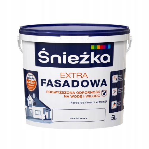Śnieżka Fassaden-Acrylfarbe 5 l Schneeweiß matt