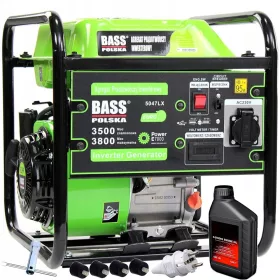Tragbarer einphasiger Stromgenerator Bass 3800 W Benzin