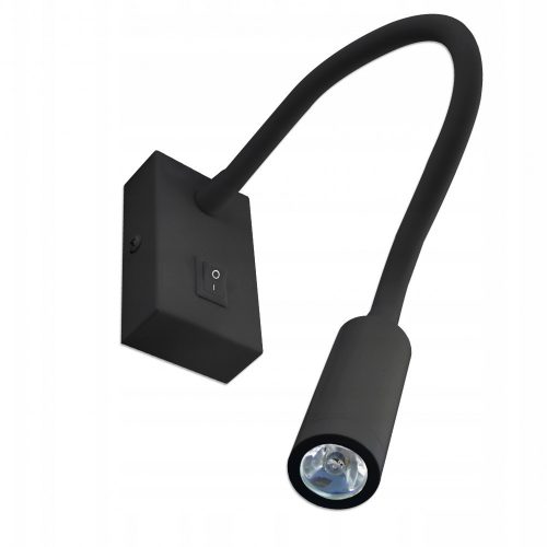  Schwarze LVT-Wandleuchte mit integrierter 3-W-LED-Quelle