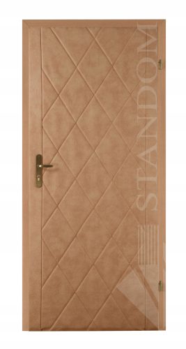 TÜRPOLSTERBEZUG 80/90 cm ROMBY – ESCHE