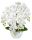 GROßE KÜNSTLICHE ORCHIDEEN-KUNSTBLUMEN AUS SILIKON