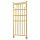  Retro-Heizkörper Minas 120 x 43, gold lackiert