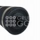 Schattiernetz für Zaun - Schwarzes Randnetz 1,2x50m