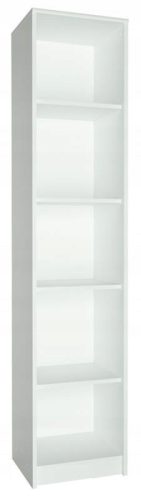  Matkam-Bücherregal 39 x 35 x 180 cm weiß