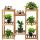  Springos Blumenständer 70 cm Holz