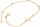  Armband aus 333er Gold mit Kreuz und Kugeln, elegantes Muster, Geschenk 8k