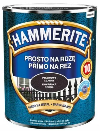  Hammerite Rostschutzfarbe 5686259 schwarz 2,5 l