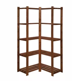    Wamar Lagerregal aus Holz, 170 x 80 x 38 cm, max. 40 kg pro Regal