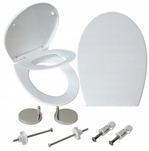  Estiva BABY Toilettensitz, weißes Polypropylen